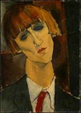 Haga click para ver la imagen ampliada portrait of madame kisling.jpg